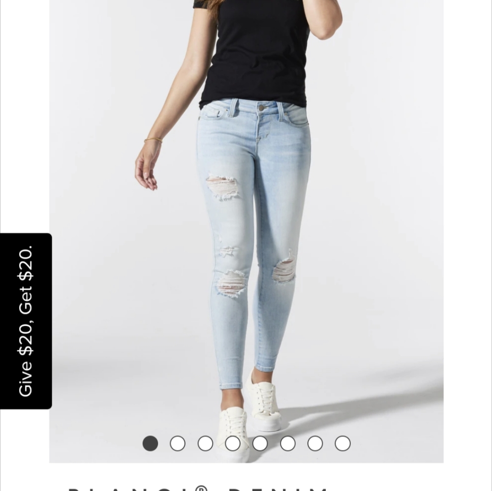 BLANQI Postpartum Denim Jeans - Size 8